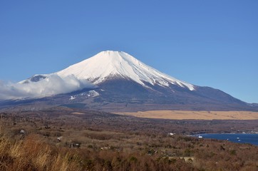 富士山と山中湖