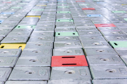 Reactor room. Nuclear reactor lid, equipment maintenance and replacement of the reactor fuel elements.