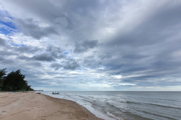 The sea in Hua Hin.Fome in Thailand