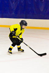 Obraz premium Kids hockey. 