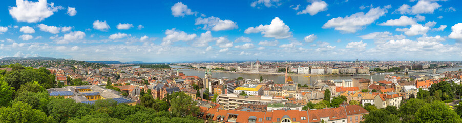 Naklejka na ściany i meble Panoramic view of Budapest