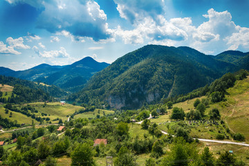 Fototapeta premium Lake Spajici in Serbia