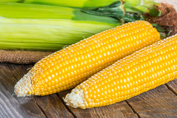 Corn cobs