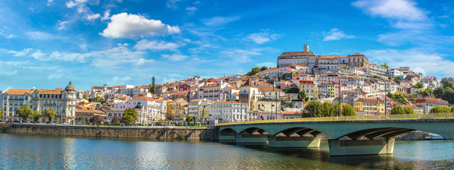 Old city Coimbra, Portugal - obrazy, fototapety, plakaty