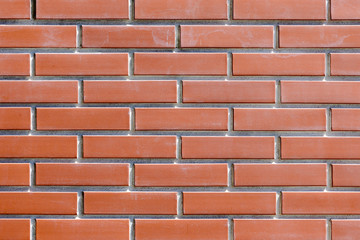 Obraz premium the red brick wallpaper background .the texture of red brick wall