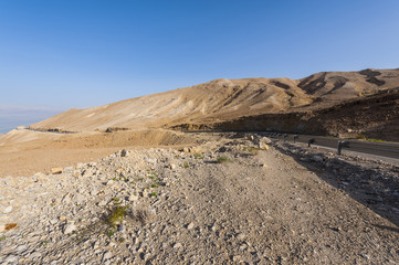 Stone desert in Israel