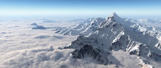 Bergpanorama über den Wolken © Michael Rosskothen