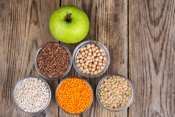 Concept of the World Vegetarian Day, October 1