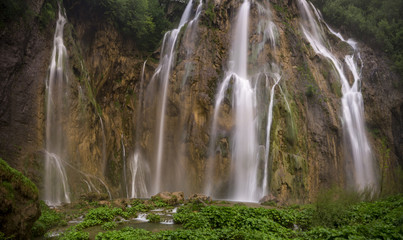 Fototapeta na wymiar Plitvice National park, Croatia.