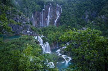 Fototapeta na wymiar Plitvice National park, Croatia.