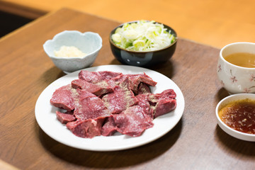 心臓とねぎとにんにく