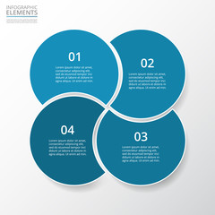 Vector infographic template