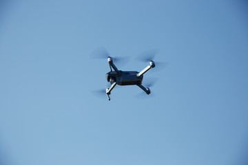 Drone flying the sky
