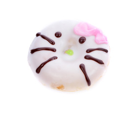 donut isolated on white background