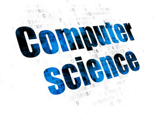Science concept: Computer Science on Digital background