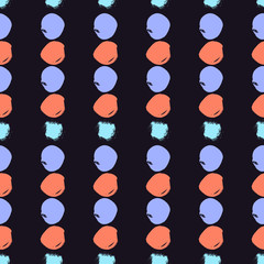 Seamless colorful pattern with circles