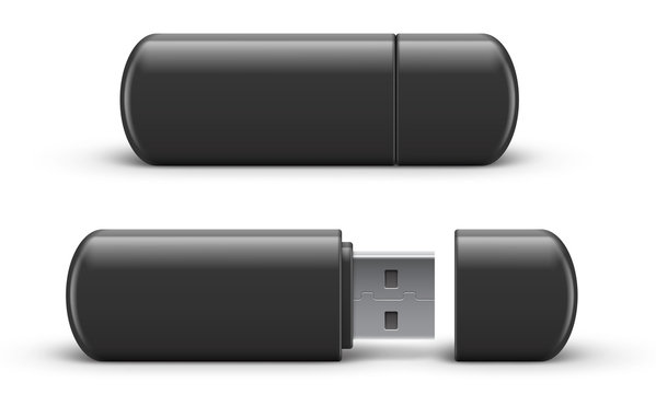 Cl&eacute; USB vectorielle 2