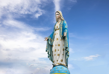 Fototapeta premium Cathedral of the Immaculate conception, Chanthaburi, Thailand