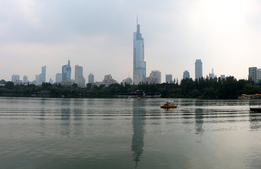 Fototapeta na wymiar City of Nanjing