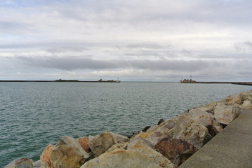 Fototapeta na wymiar Port le Havre
