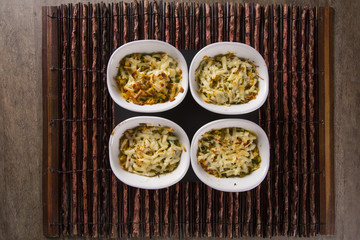 Casquinha de Siri. Crab Meal Gratin Appetizer