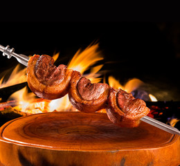 Picanha, traditional Brazilian barbecue.
