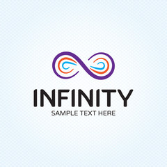 Infinity Vector Logo Design Template
