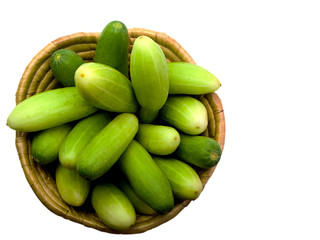 fresh cucumbers healthy food..