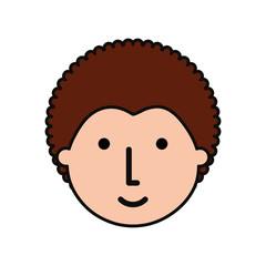 face man  vector illustration