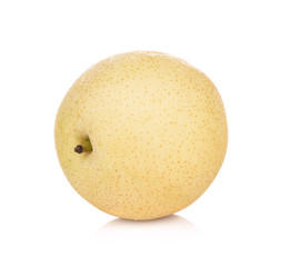 asian-pear fruit on white background