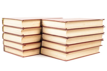 Fototapeta premium books isolated on white
