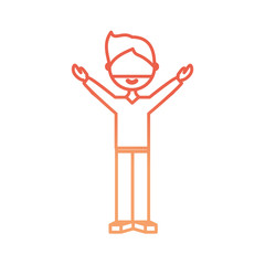 man  vector illustration