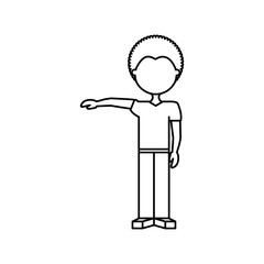 man  vector illustration