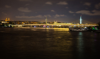 Fototapeta premium Night Bosporus