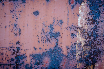 Metal texture with rust