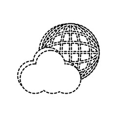 cloud  vector illustration