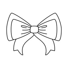 bowtie decorative isolated icon vector illustration design
