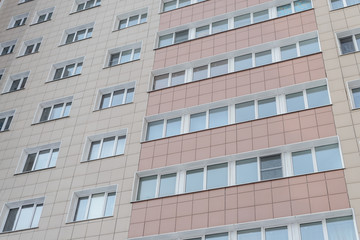 multi-storey building from the bottom up