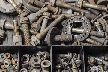 The old garage tools