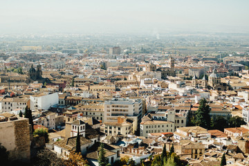 City view from above, Granada, Spain