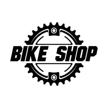 Bicycle logo design. Vector 