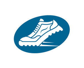 speeding running sport shoe icon