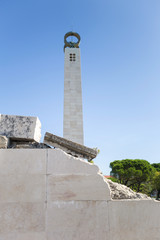 Obraz premium Parque Eduardo VII park lisbon portugal