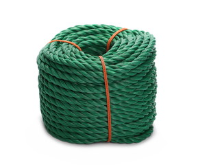Rope isolated on white background