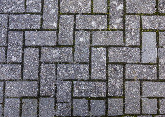 Very Textured Brick Wall Background Close Up