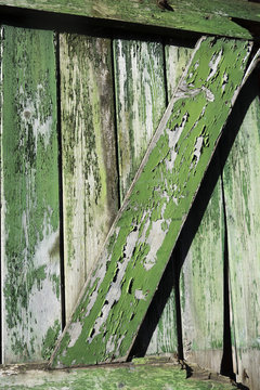 Wooden Close Up of desolate Door Texture