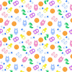 seamless baby pattern