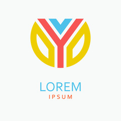 Y Letter Logo. Vector Icon