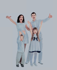 the gladness of a happy family