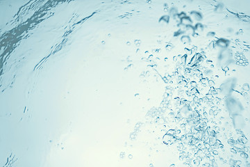 underwater air bubbles texture light blue background